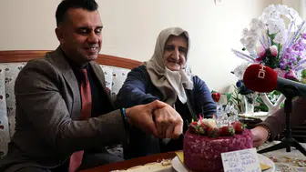Seksen beş yıllık hasret bitti: Asuman teyzenin hiç kutlanmayan doğum günü Erzurum'da unutulmadı