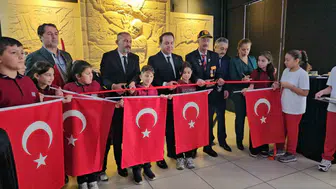 Zonguldak'ta Çanakkale ruhu öğrencilerin ellerinde yeniden hayat buldu
