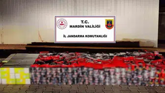 Mardin'de kaçakçılık operasyonu: Piyasa değeri 5 milyon lirayı bulan ürünler ele geçirildi