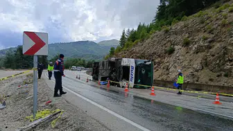 Dereboğazı'nda korkunç kaza: Dinlenme kabinindeki yedek şoför hayatını kaybetti