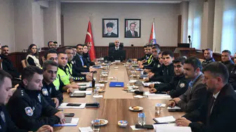 Düzce'nin huzur haritası masaya yatırıldı: Emniyetten kritik zirve