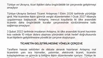 Ankara ve Kiev Arasında Yeni Dönem: Ticarette 10 Milyar Dolarlık Hedef İçin İlk Adım Atıldı