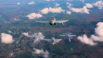 Litvanya semalarında Türk imzası: F-16'lar NATO görevi için havalandı