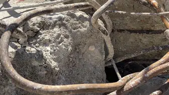 Maltepe'deki faciada korkunç detay: Betonun içinden deniz kabukları çıktı