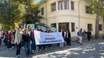 Eskişehir sokaklarında sağlıklı yaşam için toplu yürüyüş çağrısı