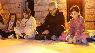 Zindankapı'nın asırlık duvarları minik sanatçıların hayalleriyle renklendi