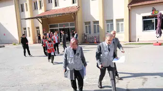 Sivas'ta hastane koridorlarında nefes kesen anlar: Afet senaryosu gerçeğe dönüştü