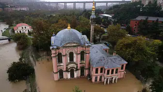 Kağıthane'de tarihi doku sulara teslim: Sadabad Camii'nden geriye sadece bu görüntüler kaldı