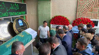 Güreş minderlerinin genç yıldızı Yusuf Taha Turp son yolculuğuna uğurlandı
