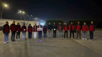 Gökyüzünde hüzünlü veda: Van depreminin yıl dönümünde anlamlı anma