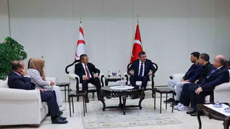 Girne açıklarındaki acı olayda devletin zirvesi ailelerin yanında