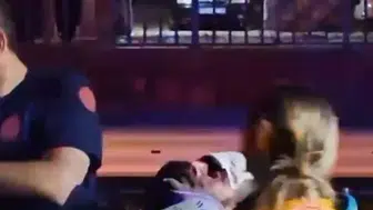 Gece yarısı dehşeti: Direksiyon hakimiyetini kaybeden sürücü bariyerlere saplandı