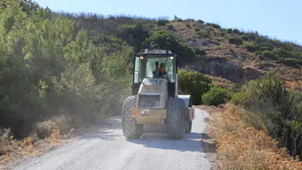 Bodrum yollarında hummalı mesai: 300 bin metrekareye yakın yenileme