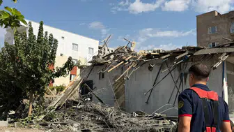 Cizre'de inşaat faciası: Beton dökümü sırasında çökme yaşandı