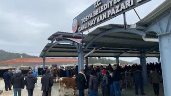 Kastamonu'da kritik önlem: Hayvan pazarı kapılarını kapattı