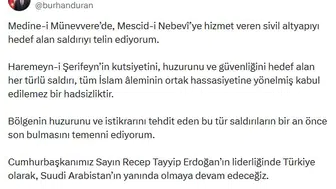 İletişim Başkanı Duran'dan Medine'deki saldırıya sert tepki: İslam dünyasının ortak hassasiyeti hedef alındı