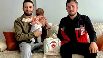 Sason'da yeni ebeveynlerin yüzünü güldüren dokunuş: Hayat Bağı Projesi