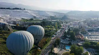 Pamukkale'nin beyaz örtüsü üzerinde Cumhuriyet coşkusu: Lykos Yarı Maratonu için geri sayım başladı