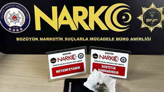Bozüyük sokaklarında narkotik operasyonu: Şüphelinin üzerinden zehir çıktı