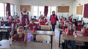 Balverenli öğrencilerin sağlığı için Kızılay seferberliği