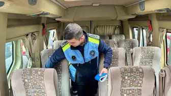 Kırklareli yollarında sıkı takip: Servis araçlarına kapsamlı denetim