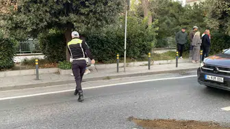 Barbaros Bulvarı'nda beş araç birbirine girdi: Trafik felç oldu