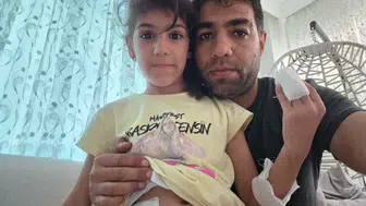 Adana'da asfalt faciası: Kızıyla gezintiye çıkan babanın kabus dolu anları