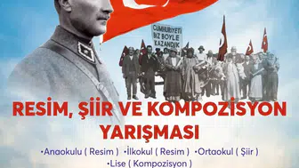 Aydınlı öğrencilerin kaleminden ve fırçasından Cumhuriyet coşkusu