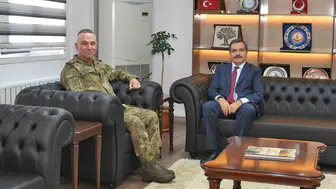 Malatya'da kritik atama sonrası nezaket ziyareti: Rektör Bentli'den Korgeneral Yaralı'ya tebrik
