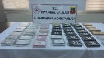 Fenertepe Gişeleri'nde zehir tacirlerine jandarma baskını: 50 kilo kokain yakalandı