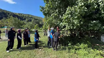 Sinop'ta toprakla buluşan gençler hem üretti hem de kadim geleneği yaşattı