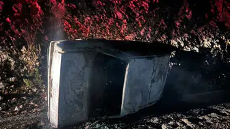 Finike'de korkunç kaza: Otomobil küle döndü, sürücünün cansız bedeni uçurumda bulundu