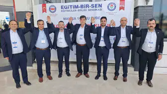 Manisa'da Eğitim-Bir-Sen'de Ahmet Yasav dönemi güven tazeleyerek devam ediyor