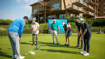 Uzaydan yeşil sahalara: Astronotlar Belek'in golf turizmi için sahaya indi