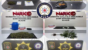 Elazığ'da narkotik operasyonunda rekor yakalama: Zehir tacirlerine ağır darbe