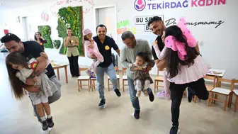 Çerkezköy'de unutulmaz gün: Babalar ve kızları podyumda buluştu
