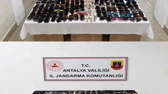 Antalya'da lüks marka operasyonu: Binlerce kaçak ürün ele geçirildi