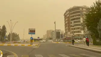 Şanlıurfa'da gökyüzü griye döndü: Toz bulutu hayatı felç etti