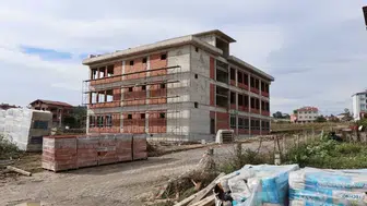 Samsun Kavak'ta eğitim yatırımı hız kazandı: Yeni okulun yarısından fazlası bitti