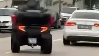 Bursa trafiğinde ATV dehşeti: Sürücülerin hayatını hiçe saydı