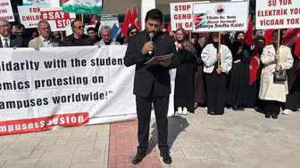 Sinop Üniversitesinde boş sıralar Gazze'nin yarım kalan hikayelerini haykırdı