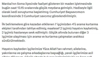 Soma'da yerin metrelerce altında acı haber: Maden ocağında göçük