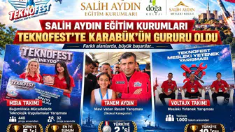 Karabüklü genç beyinler TEKNOFEST 2026'ya damga vurdu: Şehrin gururu oldular