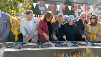 Sinop'un bereketli toprakları Erfelek'te kestane şöleniyle taçlandı