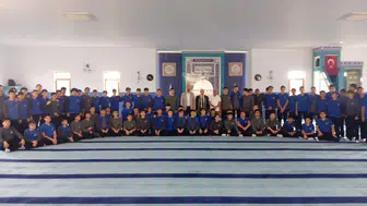 Kütahya'da gençlerin cami buluşması manevi bir köprü kurdu