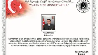 Mehmetçik görev başında hayatını kaybetti: Acı haber MSB'den geldi