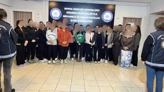 Bursa'da masaj salonlarına şafak baskını: 45 bin lira maaşla kaçak çalıştırılıyorlardı