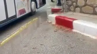 Elazığ'da şemsiyeli dehşet: Yolcu ve şoför arasındaki tartışma sokağa taştı