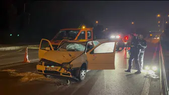 Bursa'da yolun karşısına geçmek isterken canından oldu