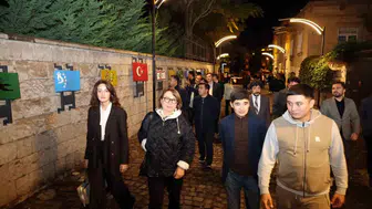 Türk dünyasının kalbi Kayseri'de attı: Talas'taki o sokak heyeti büyüledi